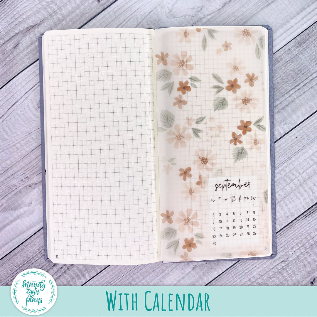 Misty Rose Floral Vellum || 282