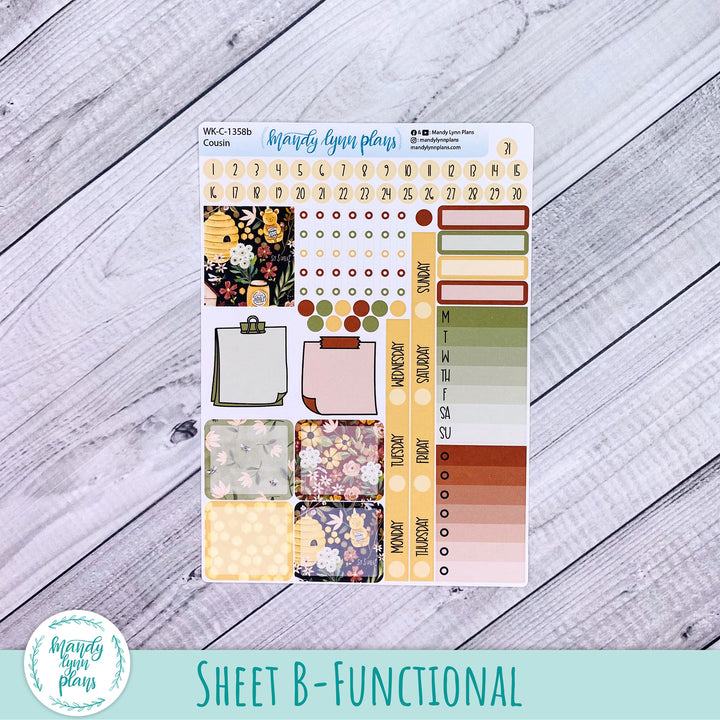 Weekly Kit || Hobonichi Cousin and Weeks || Honey || 358