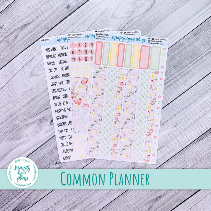 Weekly Kit || Sterling Ink Common Planners || Happy Easter || 355
