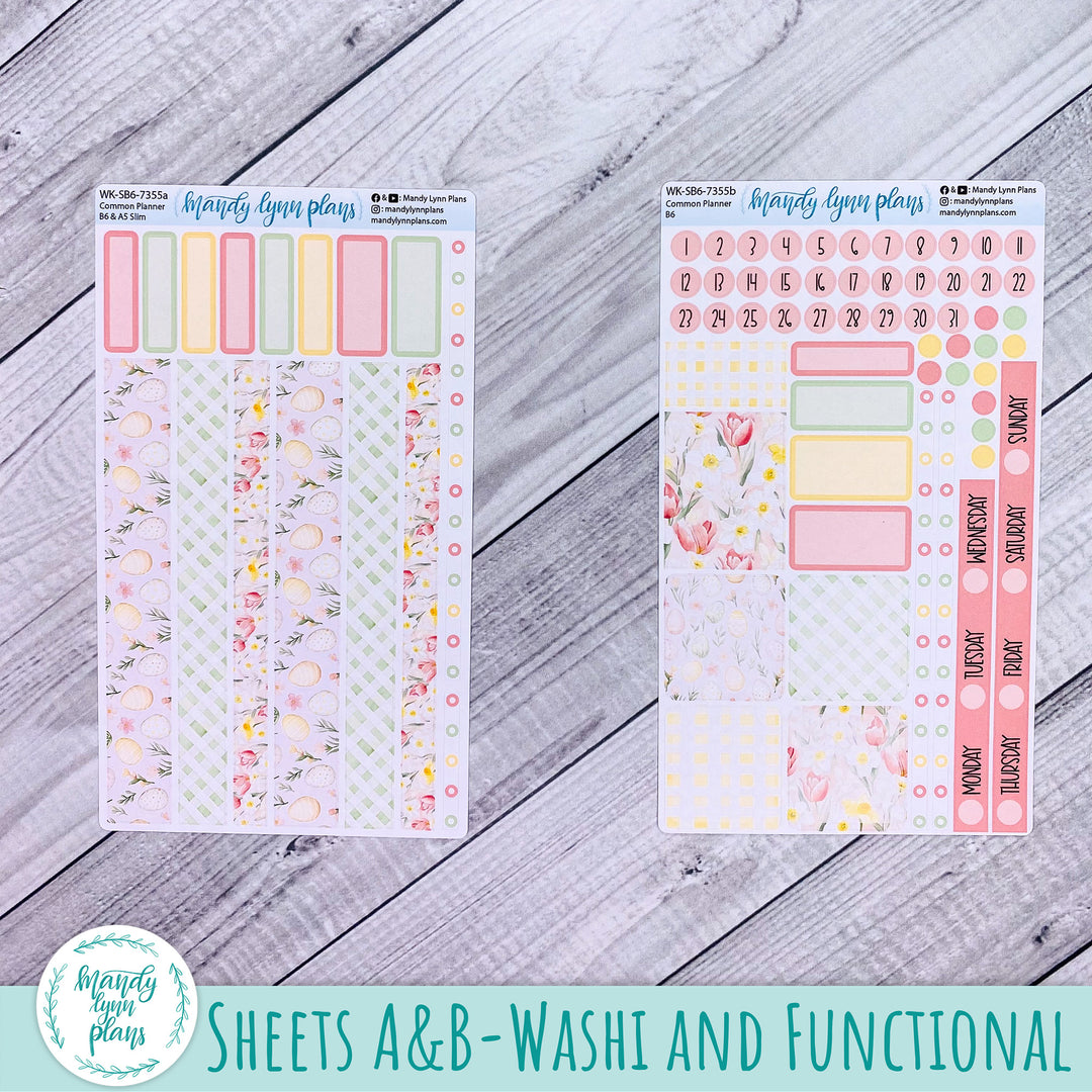 Weekly Kit || Sterling Ink Common Planners || Happy Easter || 355