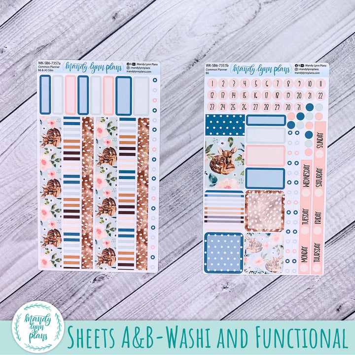 Weekly Kit || Sterling Ink Common Planners || Fawn || 357
