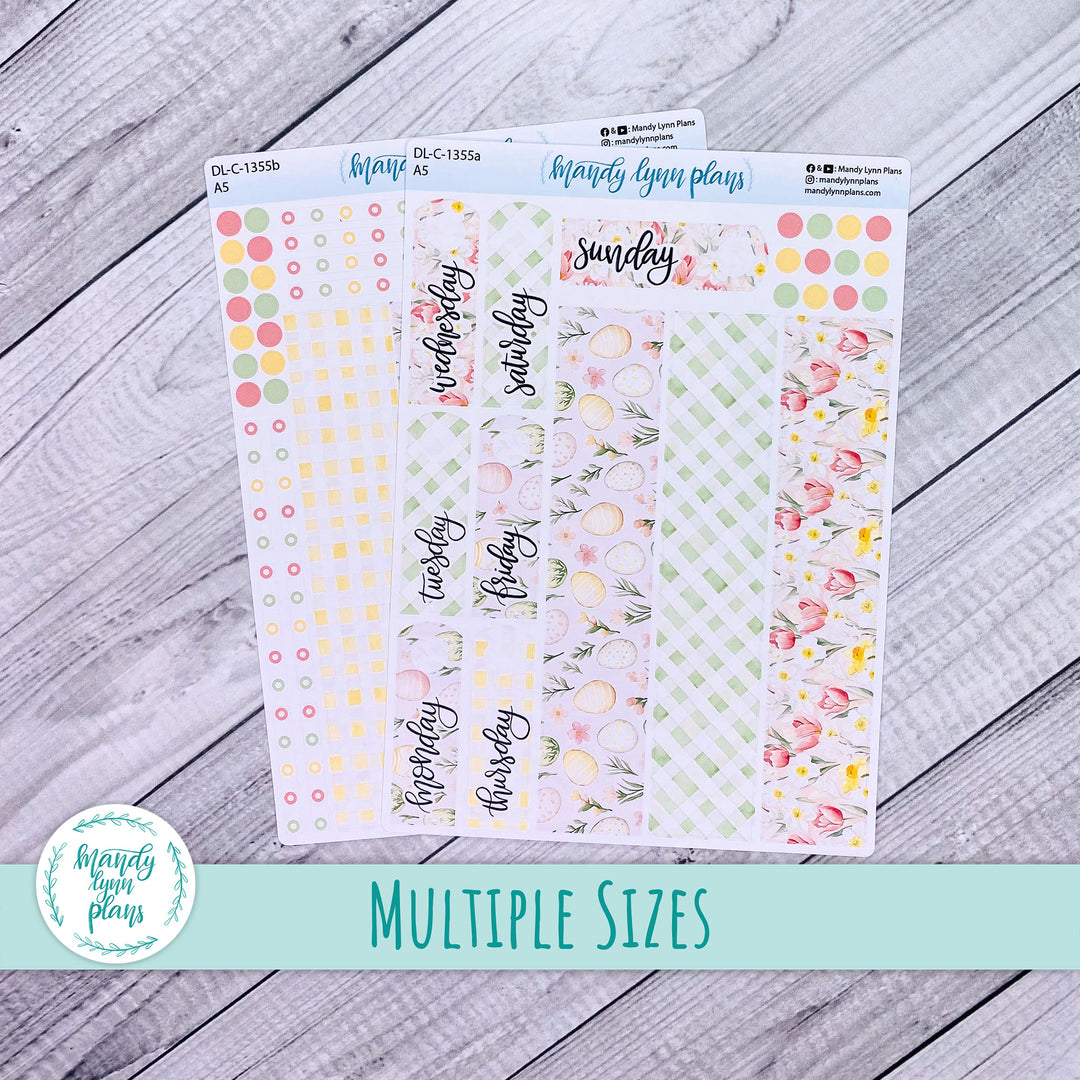 Daily Kit || A5, B6, A6 || Happy Easter || 355