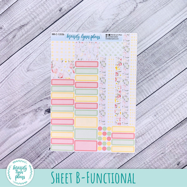 April 2026 or Any Month Monthly Kit || Hobonichi Cousin, Weeks, A6 || Happy Easter || 355