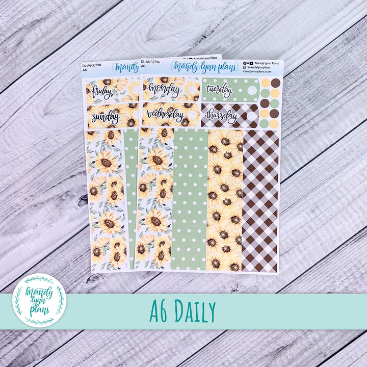 A6 Daily Kit || Sunflower Patch || DL-A6-3279