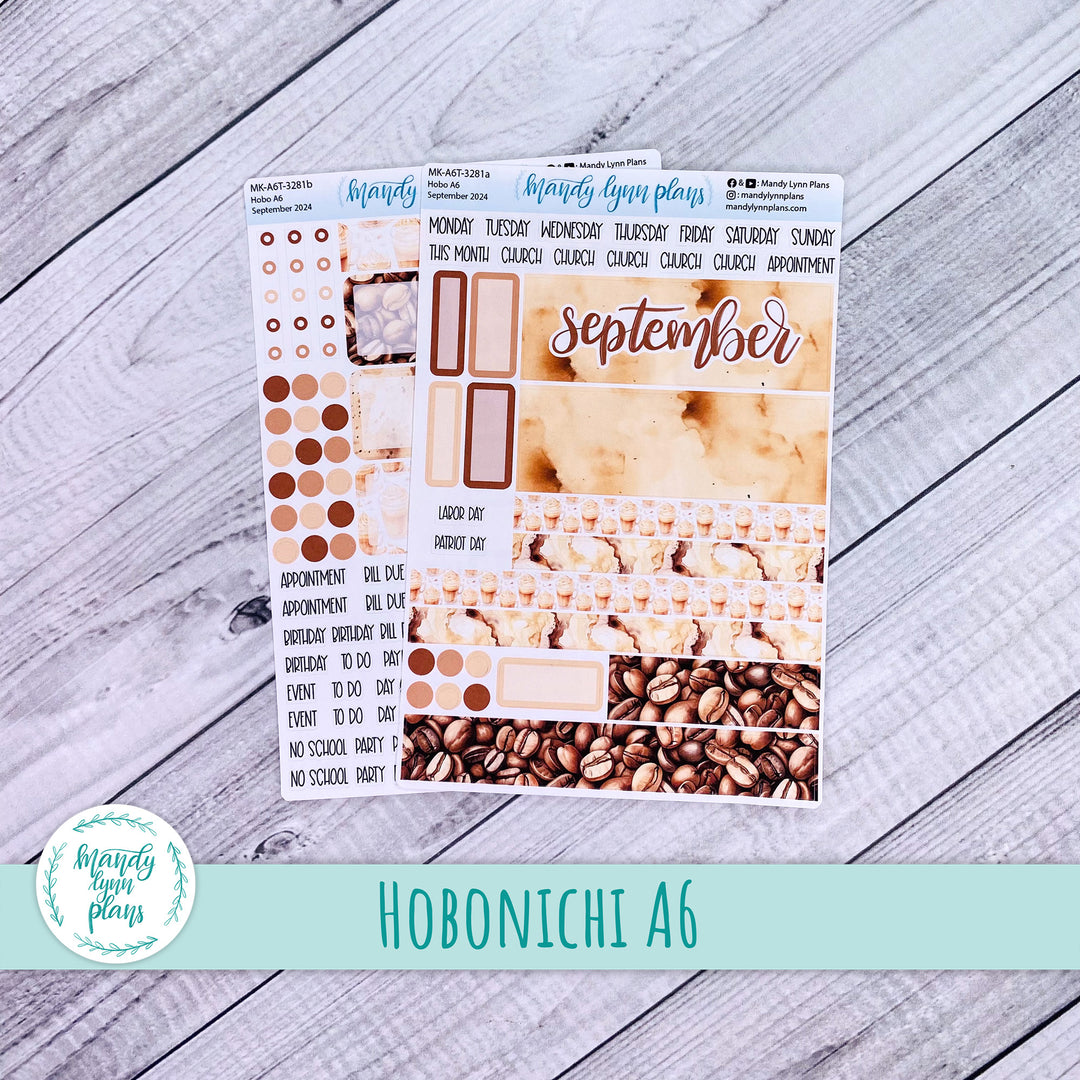 Hobonichi A6 September 2024 Monthly Kit || Java || MK-A6T-3281