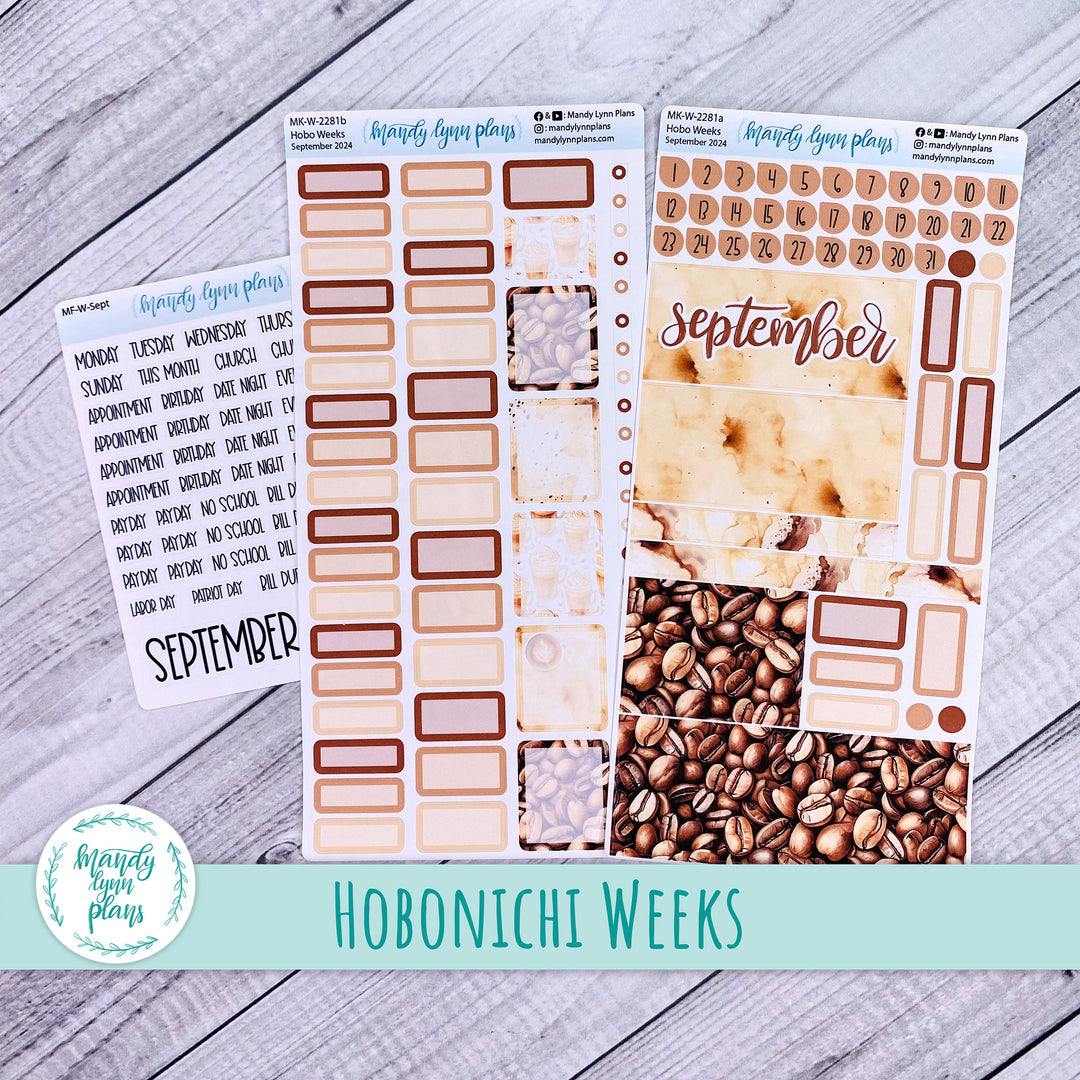 Hobonichi Weeks September 2024 Monthly Kit || Java || MK-W-2281