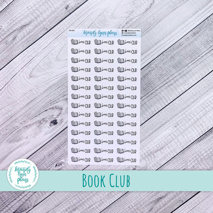 Book Club Icon Script || FIS-059