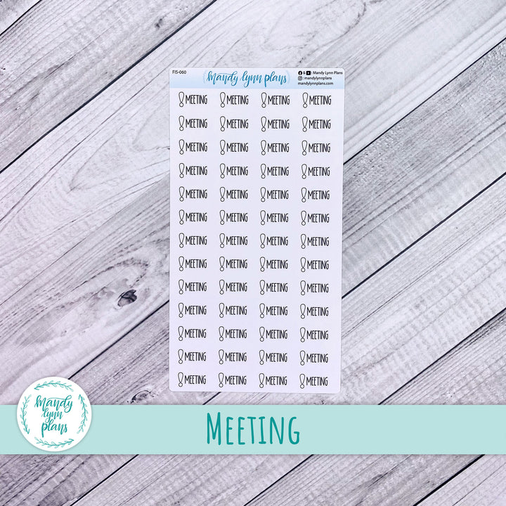 Meeting Icon Script || FIS-060