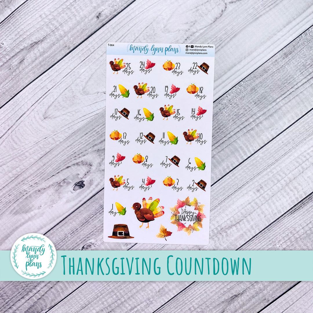 Thanksgiving Countdown || T-064