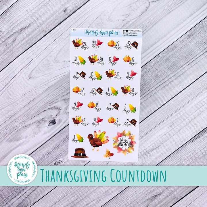 Thanksgiving Countdown || T-064