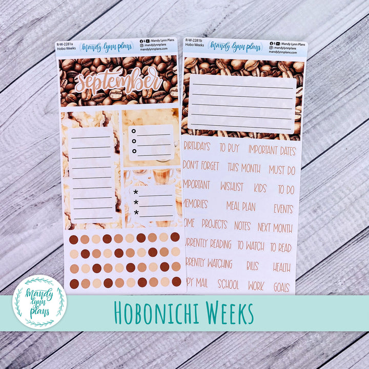 September Hobonichi Weeks Dashboard || Java || R-W-2281