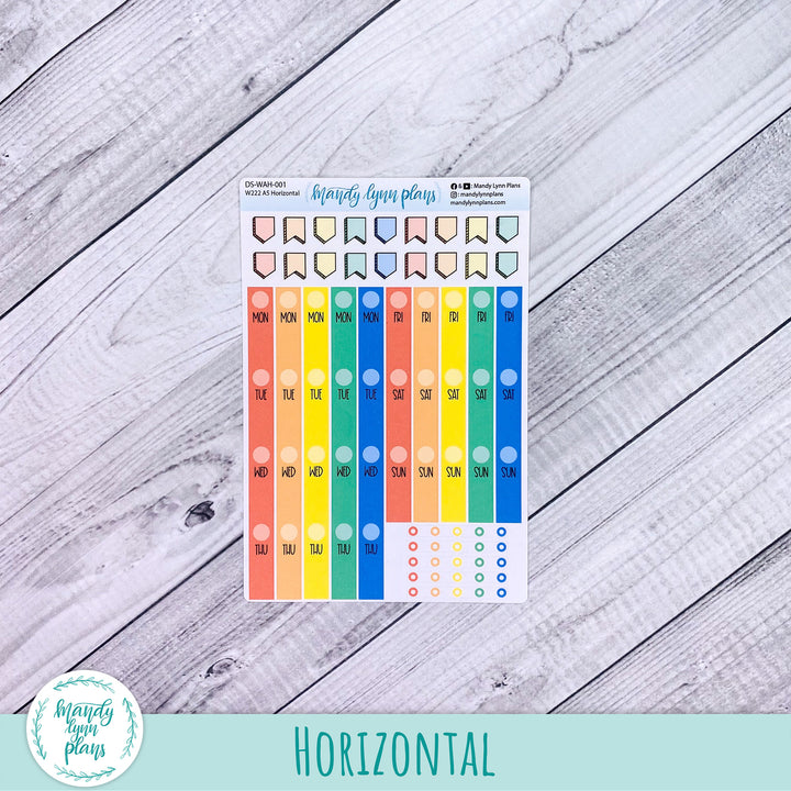 Updated 2026 Wonderland 222 Weekly Day Date Cover Strips || Stacked, Unstacked, Horizontal