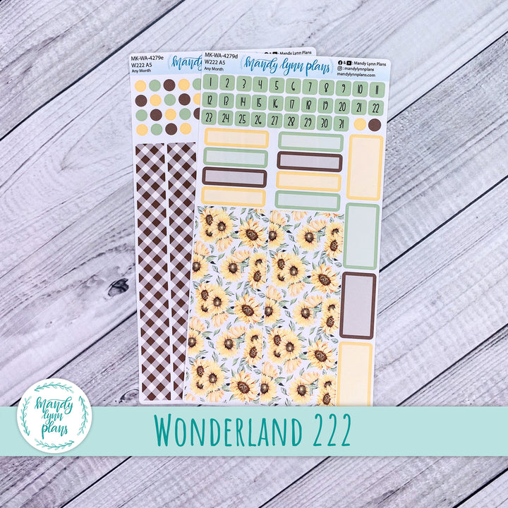 Any Month Wonderland 222 Monthly Kit || Sunflower Patch || 279