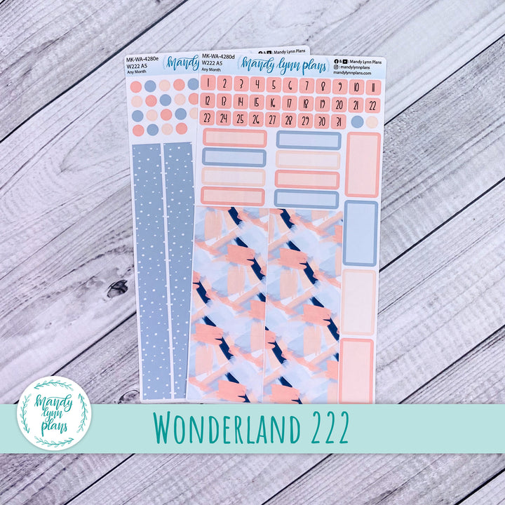 2024 Any Month Wonderland 222 Monthly Kit || Navy Blush || 280