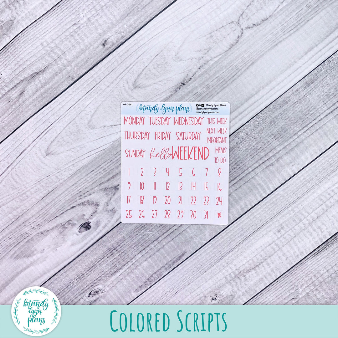 Mama's Blossoms Add-Ons || 361