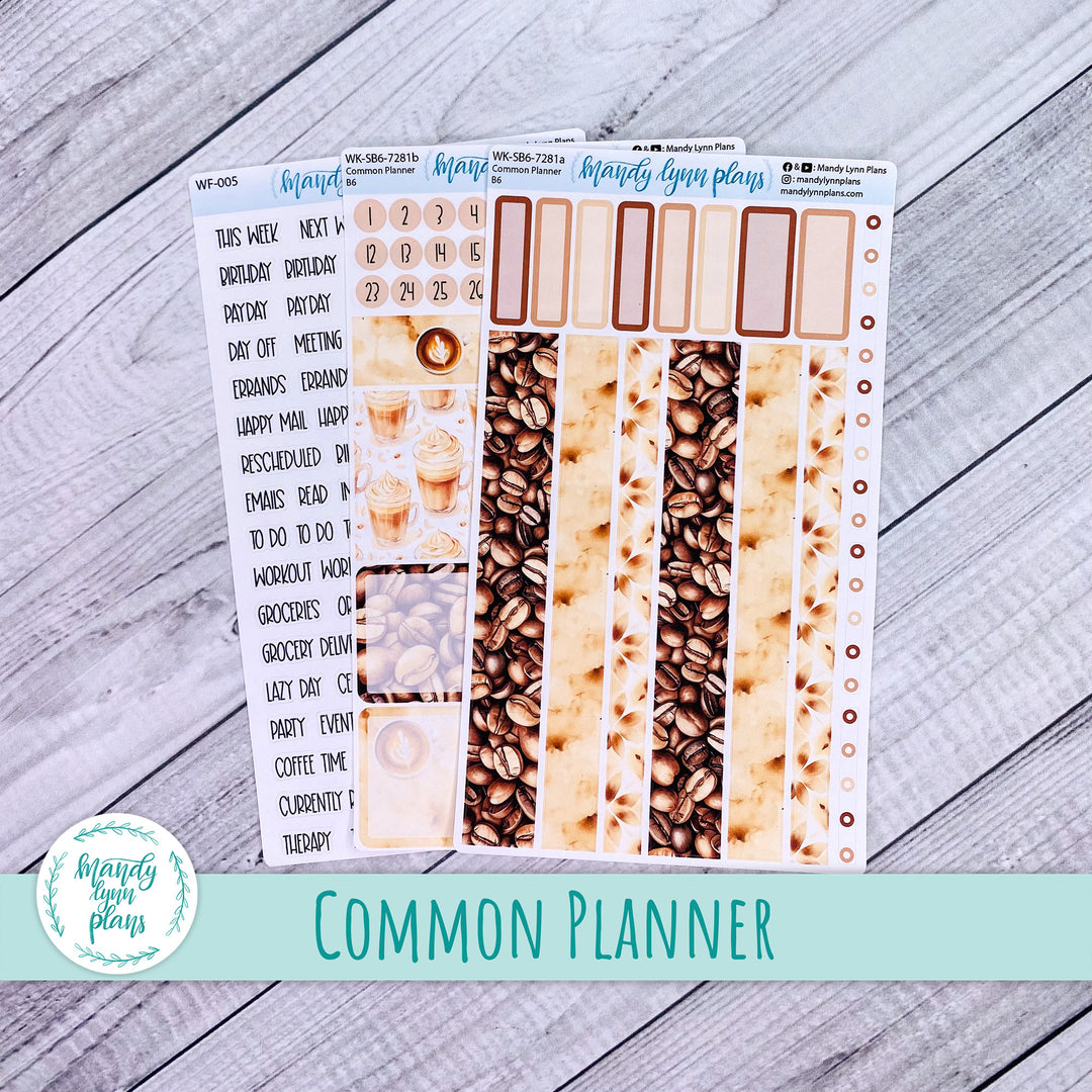 A5, B6, N1 & N2 Common Planner Weekly Kit || Java || 281