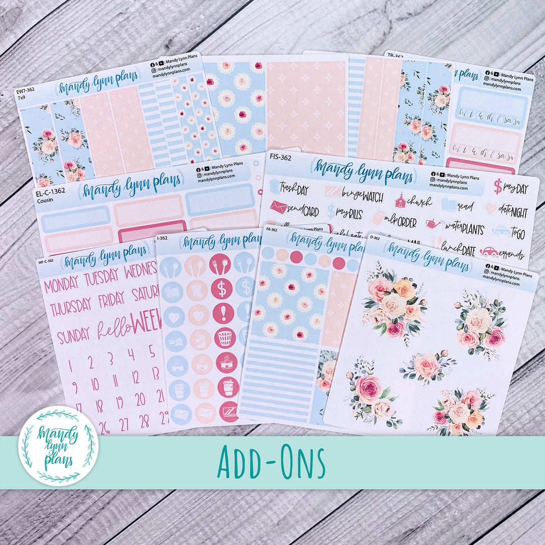 Pink Rosettes Add-Ons || 362
