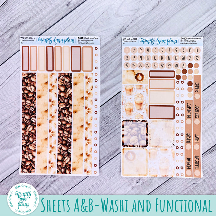 A5, B6, N1 & N2 Common Planner Weekly Kit || Java || 281