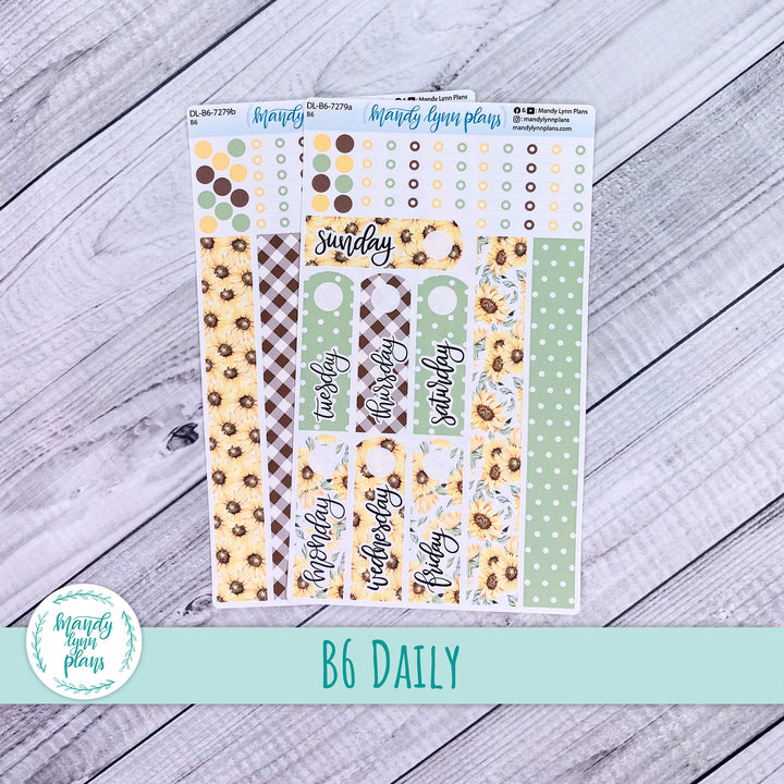 B6 Daily Kit || Sunflower Patch || DL-B6-7279