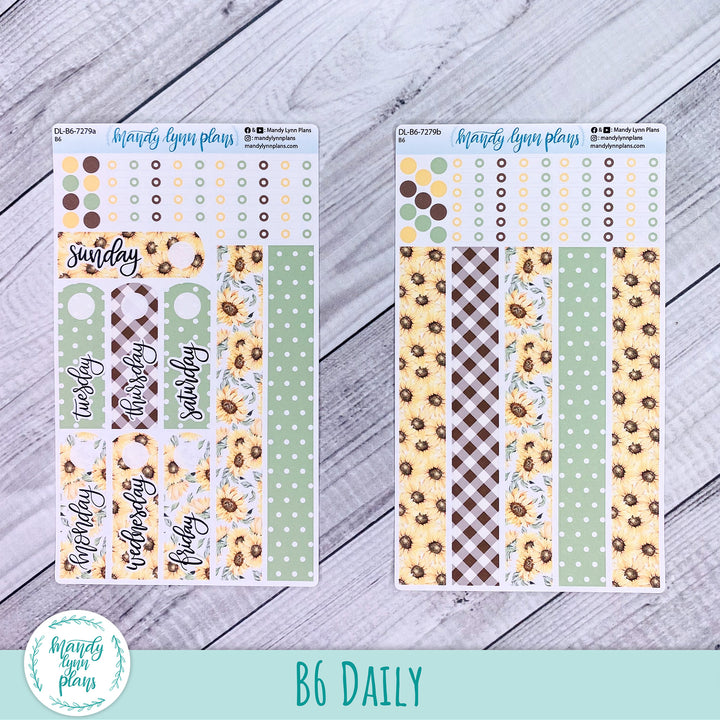 B6 Daily Kit || Sunflower Patch || DL-B6-7279