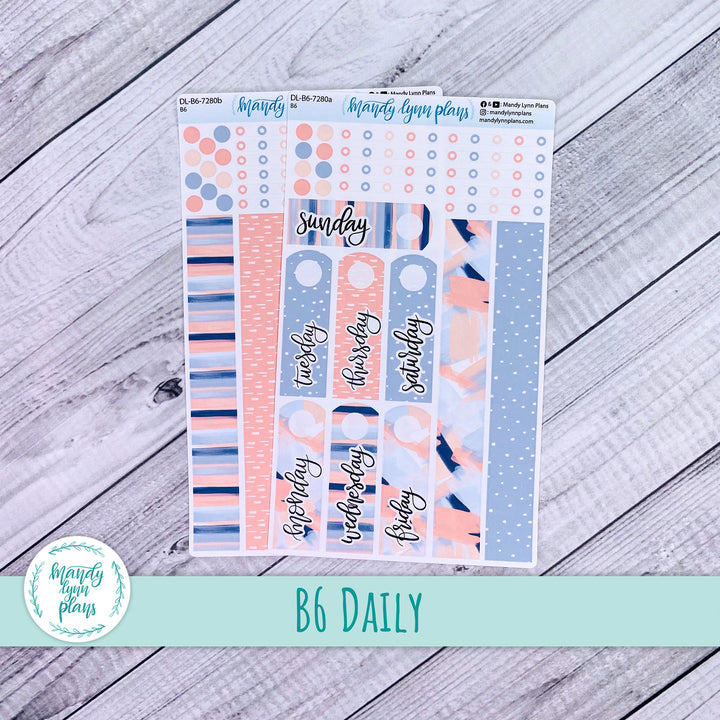 B6 Daily Kit || Navy Blush || DL-B6-7280