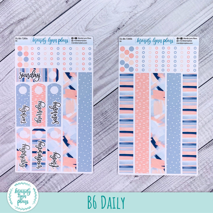 B6 Daily Kit || Navy Blush || DL-B6-7280