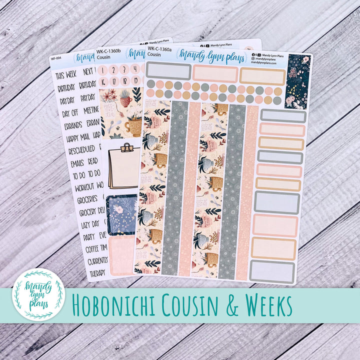 Weekly Kit || Hobonichi Cousin and Weeks || Positivi-tea || 360