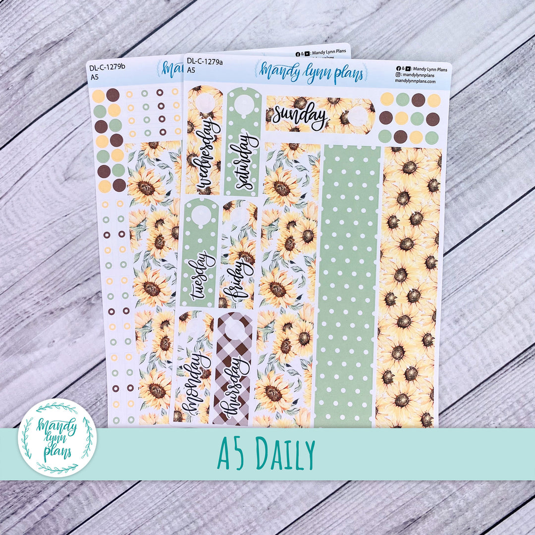 A5 Daily Kit || Sunflower Patch || DL-C-1279