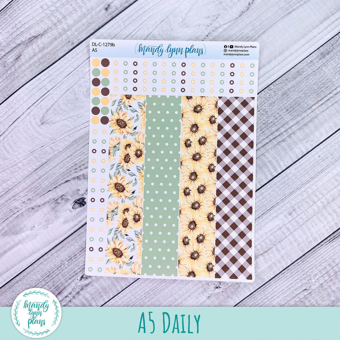 A5 Daily Kit || Sunflower Patch || DL-C-1279