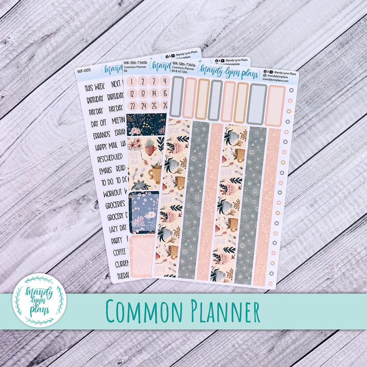 Weekly Kit || Sterling Ink Common Planners || Positivi-tea || 360