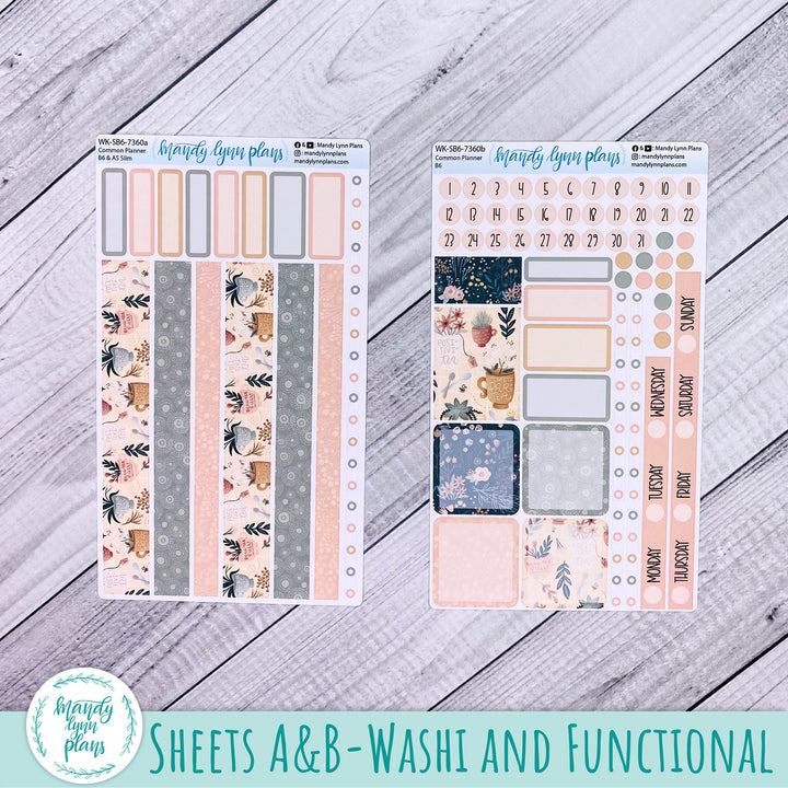 Weekly Kit || Sterling Ink Common Planners || Positivi-tea || 360