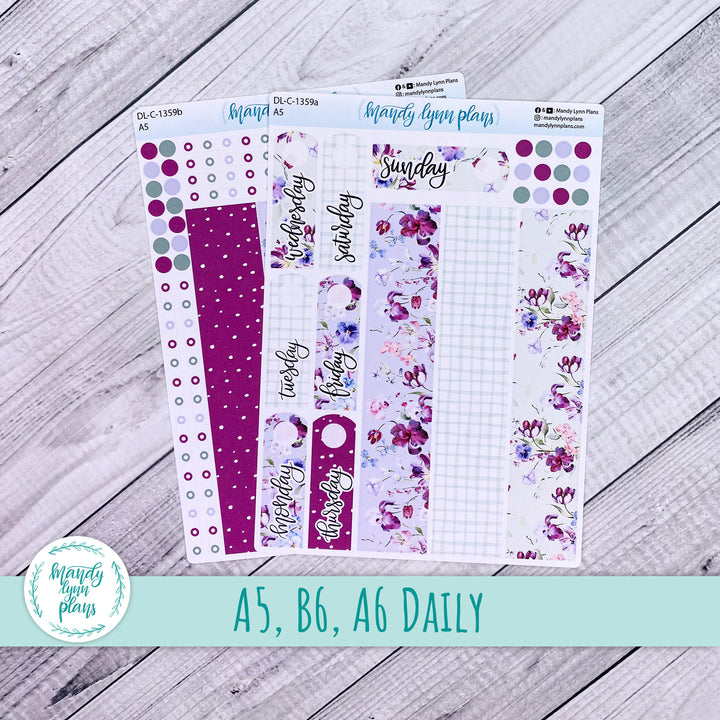 Daily Kit || A5, B6, A6 || Ardent Botanicals || 359