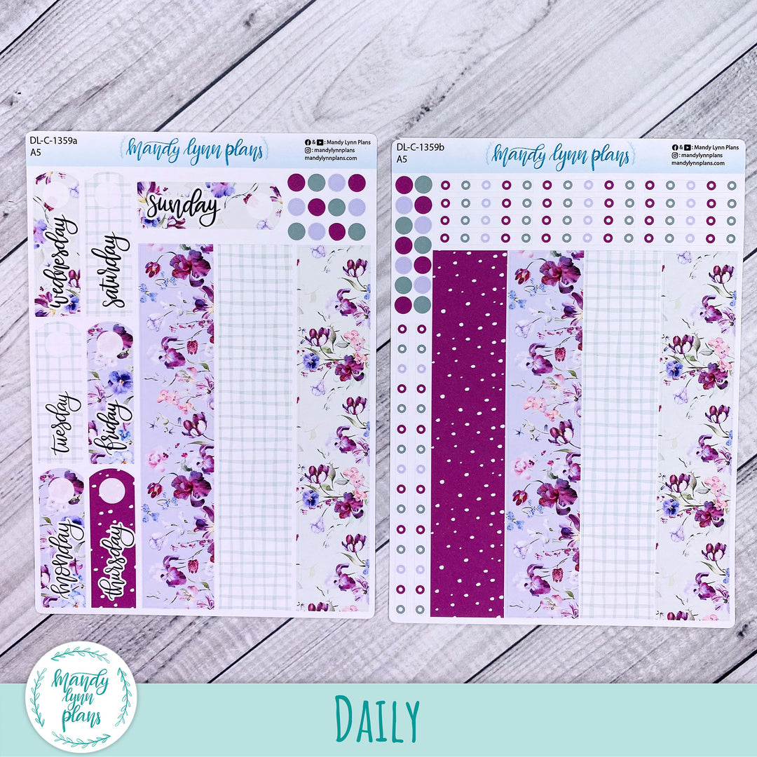 Daily Kit || A5, B6, A6 || Ardent Botanicals || 359