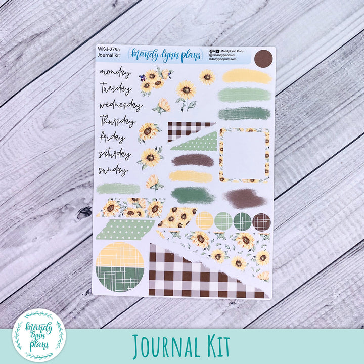 Sunflower Patch Journal Kit || WK-J-279