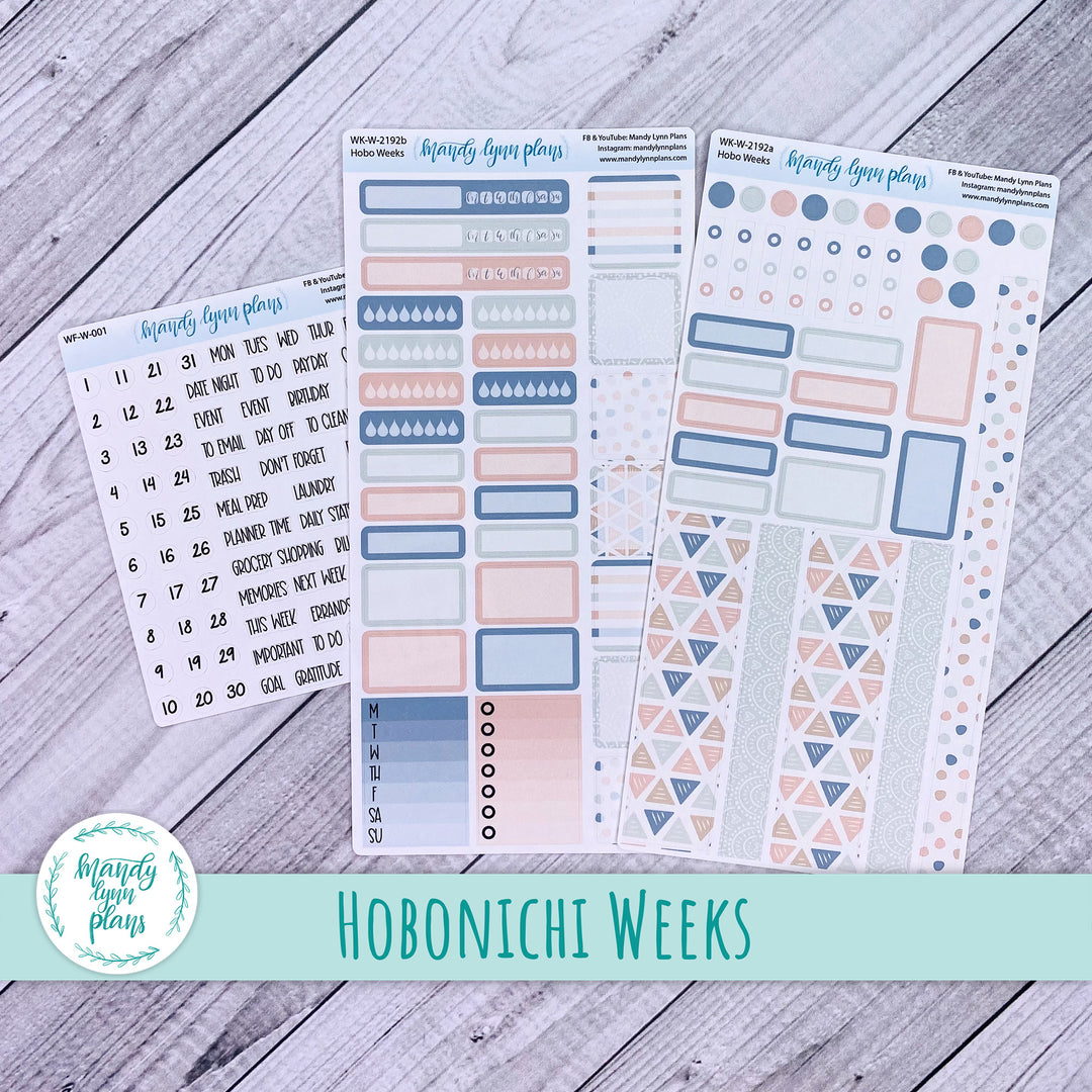 Hobonichi Weeks Weekly Kit || Autumn Boho || WK-W-2192