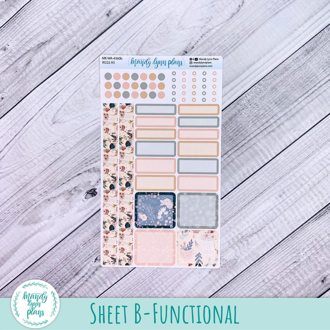 May 2026 or Any Month Monthly Kit || Wonderland 222 A5, B6, A6 || Positivi-tea || 360