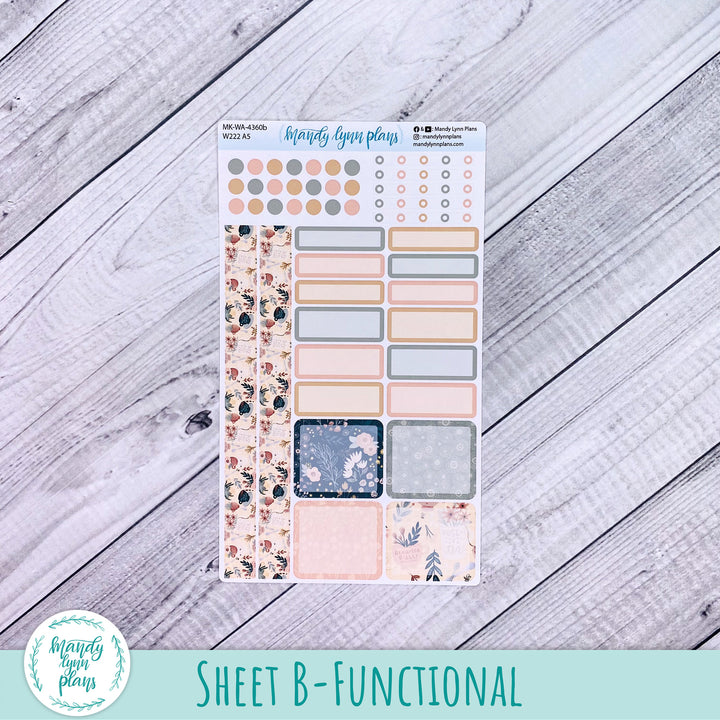 May 2026 or Any Month Monthly Kit || Wonderland 222 A5, B6, A6 || Positivi-tea || 360