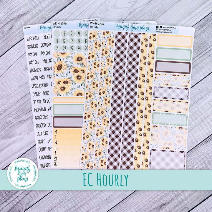 EC Hourly Weekly Kit || Sunflower Patch || WK-H-279