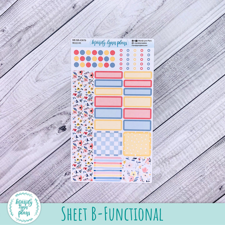 May 2026 or Any Month Monthly Kit || Wonderland 222 A5, B6, A6 || Mama's Blossoms || 361
