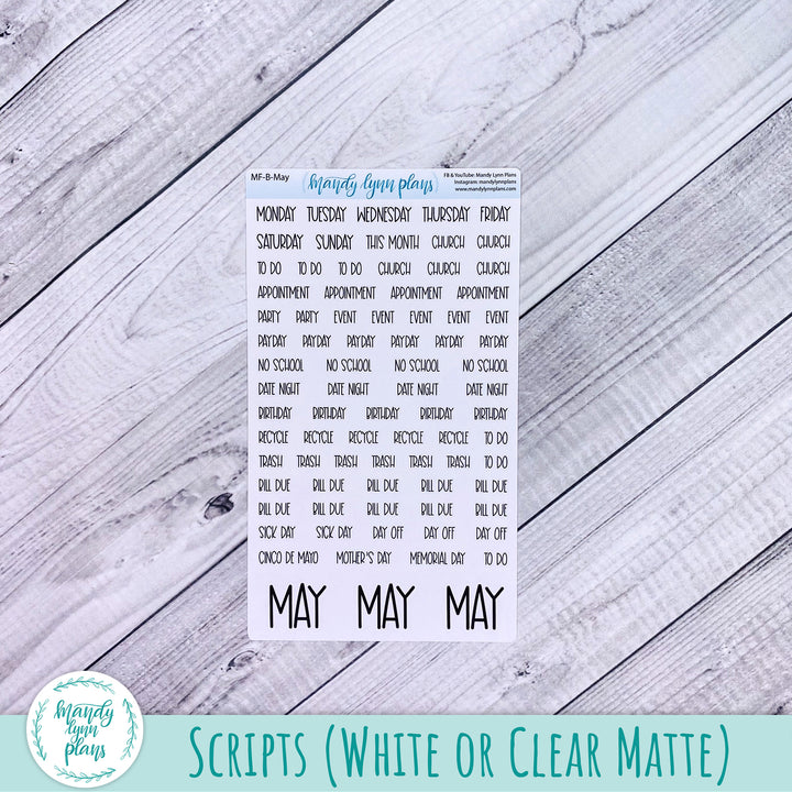 May 2026 or Any Month Monthly Kit || Sterling Ink A5, A5 Slim, B6, B6 Slim, N1, N2 Common Planner || Positivi-tea || 360