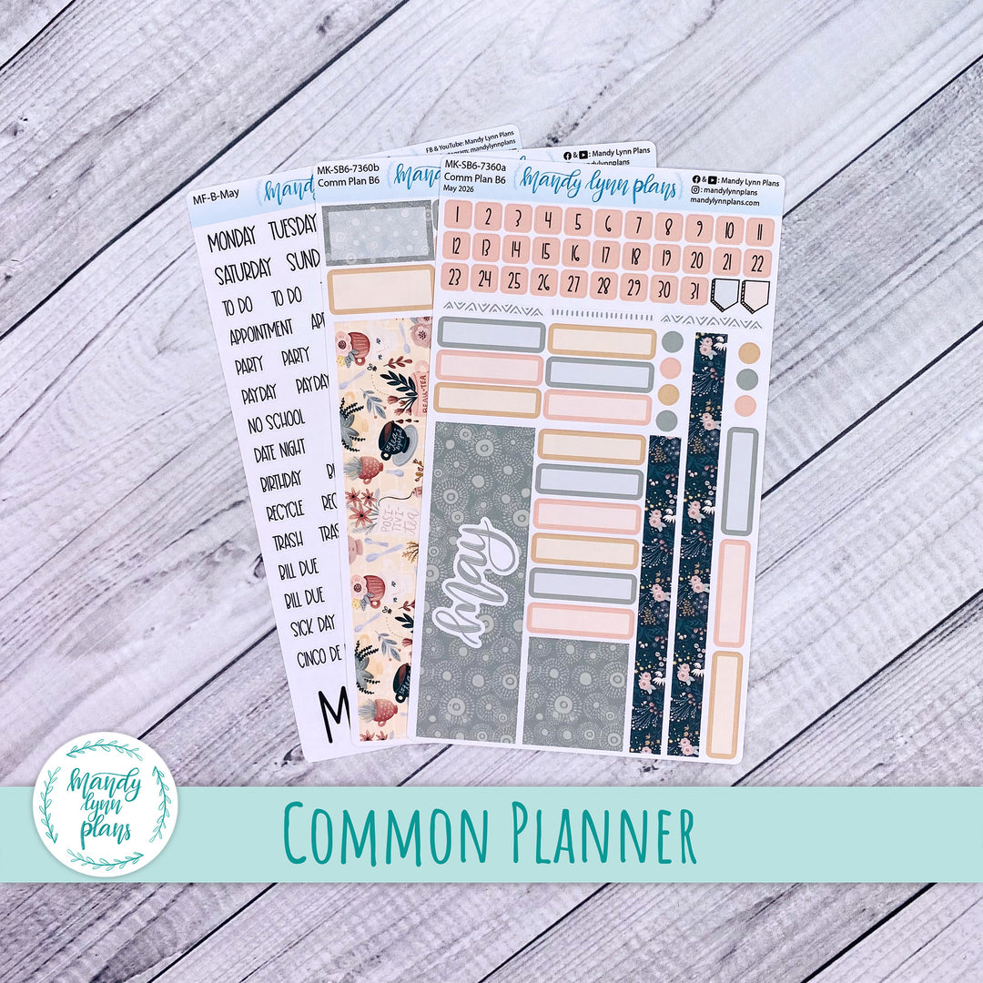 May 2026 or Any Month Monthly Kit || Sterling Ink A5, A5 Slim, B6, B6 Slim, N1, N2 Common Planner || Positivi-tea || 360