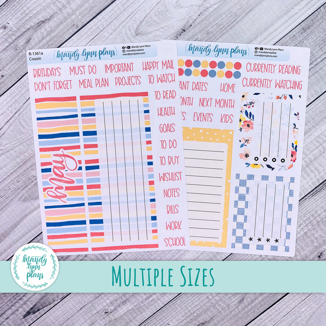 May Dashboard Kit || Hobonichi, Common Planner, Wonderland 222, Plans by Just Scribble || Mama's Blossoms || 361