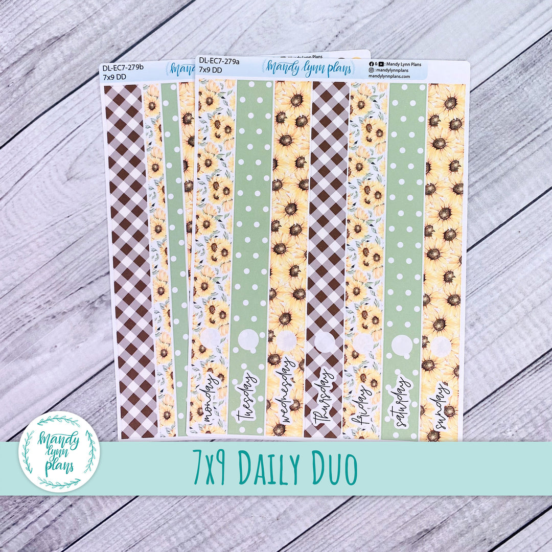 EC 7x9 Daily Duo Kit || Sunflower Patch || DL-EC7-279