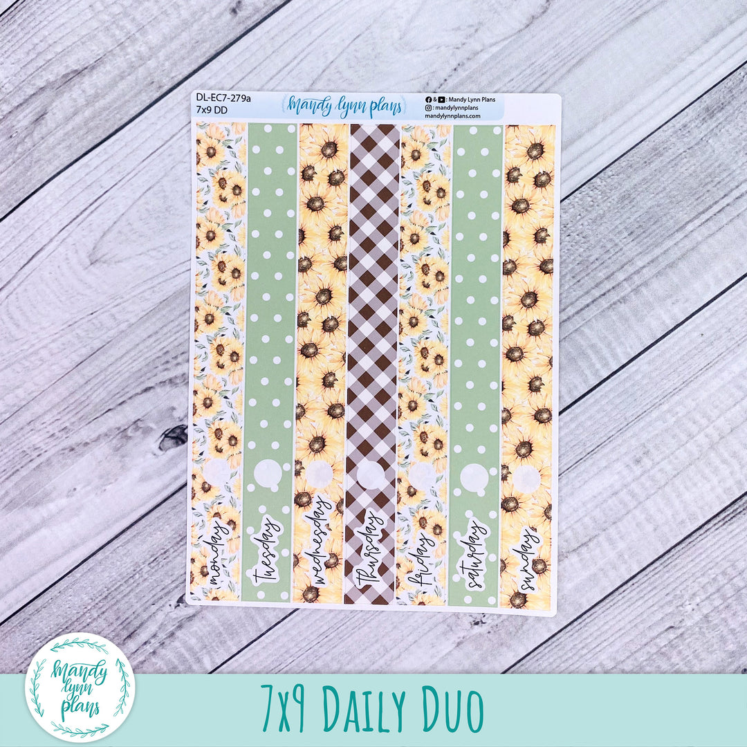 EC 7x9 Daily Duo Kit || Sunflower Patch || DL-EC7-279