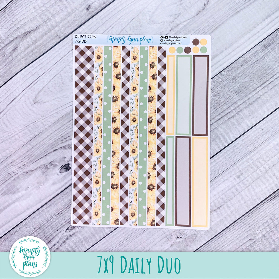 EC 7x9 Daily Duo Kit || Sunflower Patch || DL-EC7-279