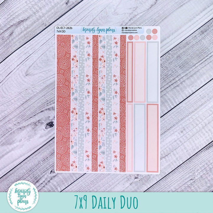 EC 7x9 Daily Duo Kit || Misty Rose Floral || DL-EC7-282