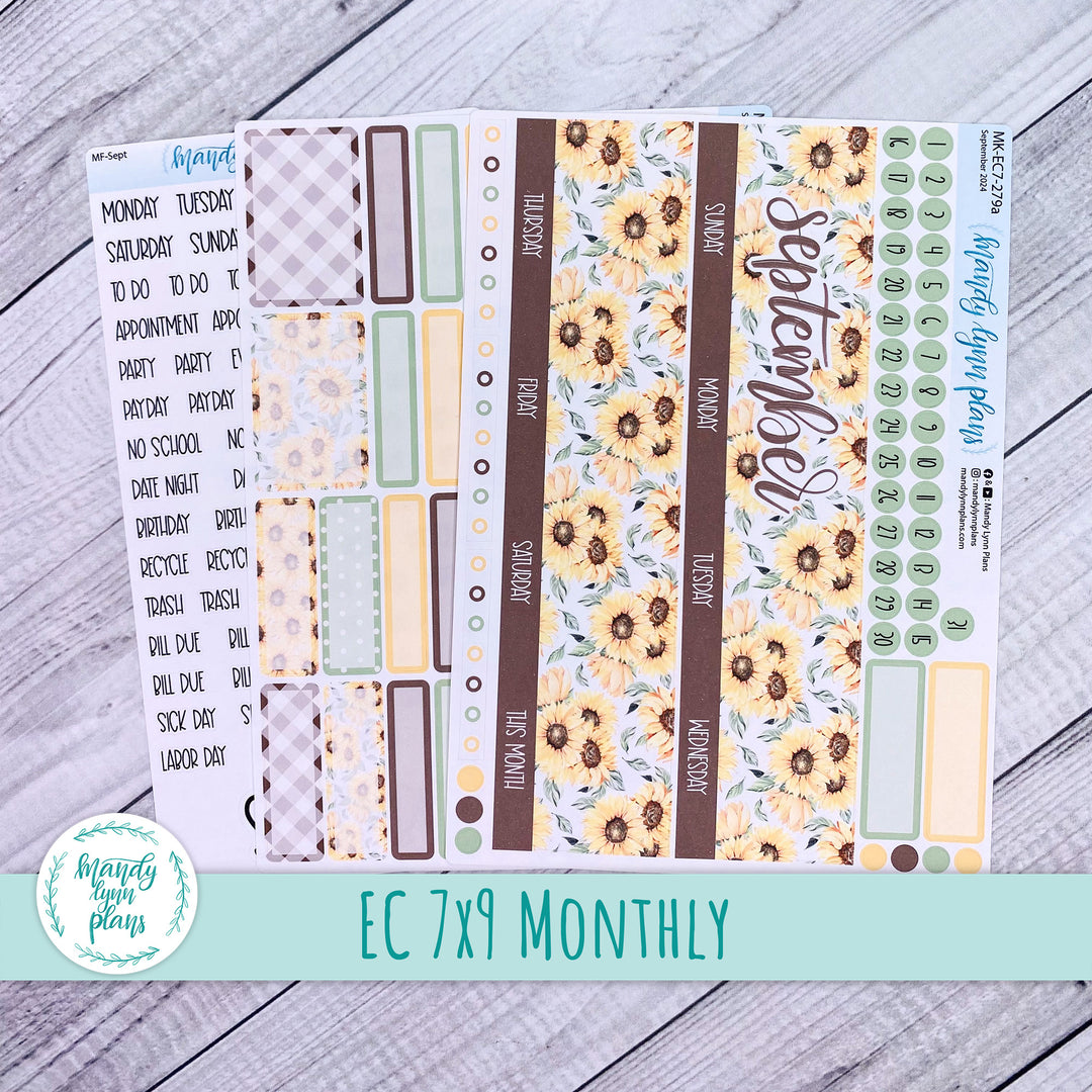 EC 7x9 September Monthly Kit || Sunflower Patch || MK-EC7-279