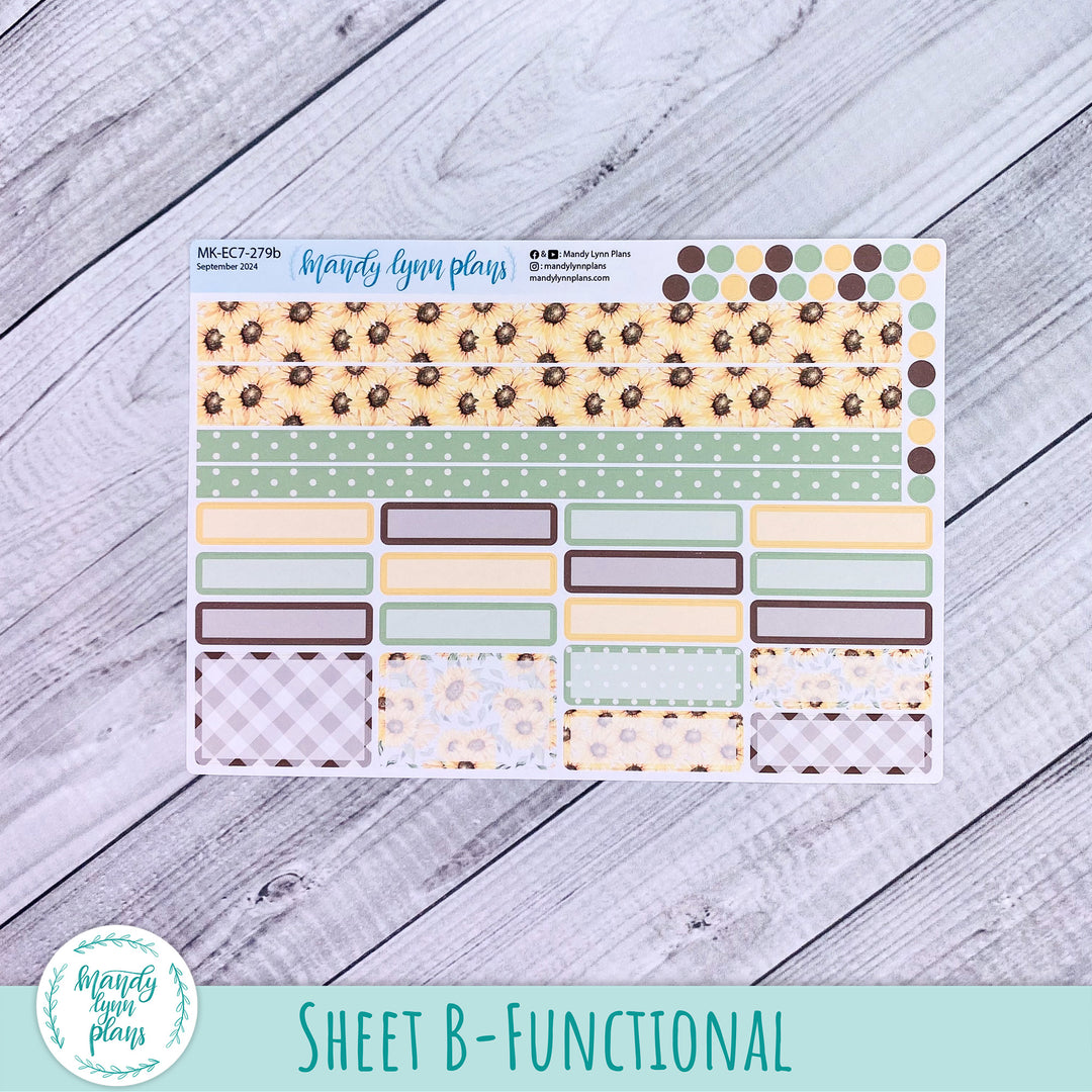 EC 7x9 September Monthly Kit || Sunflower Patch || MK-EC7-279