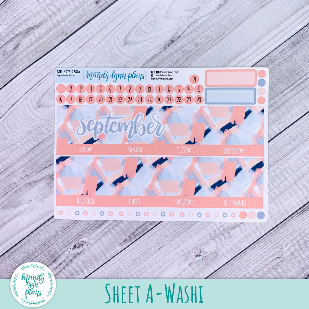 EC 7x9 September Monthly Kit || Navy Blush || MK-EC7-280