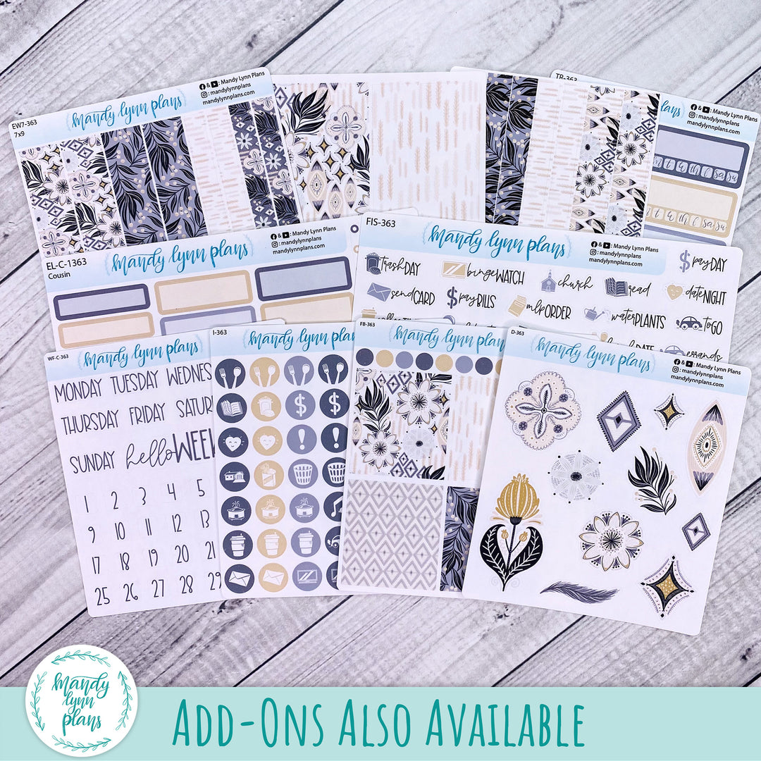 June 2026 or Any Month Monthly Kit || Sterling Ink A5, A5 Slim, B6, B6 Slim, N1, N2 Common Planner || Boho Dreams || 363